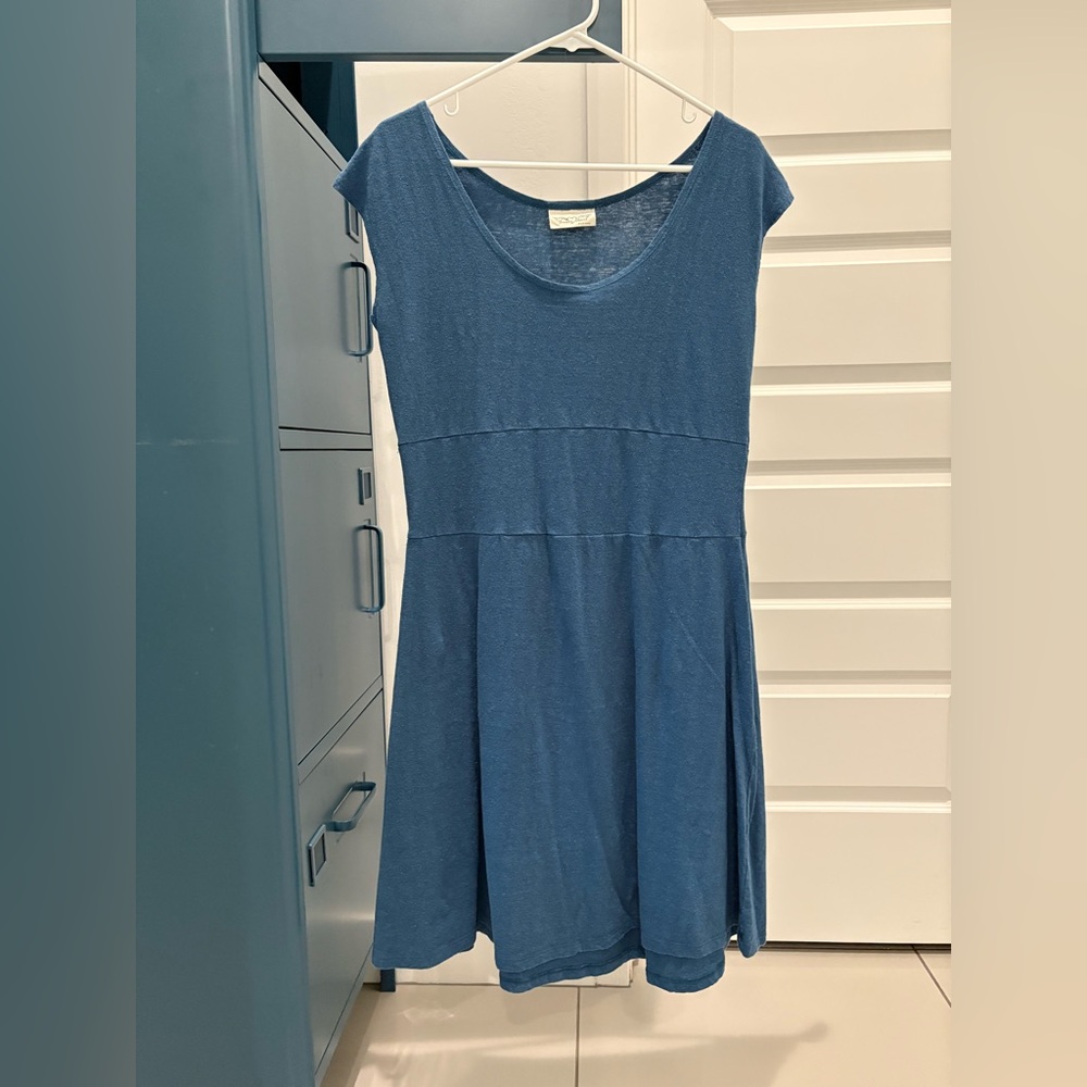 Sweet Skins Tank Dress XL Peacock
